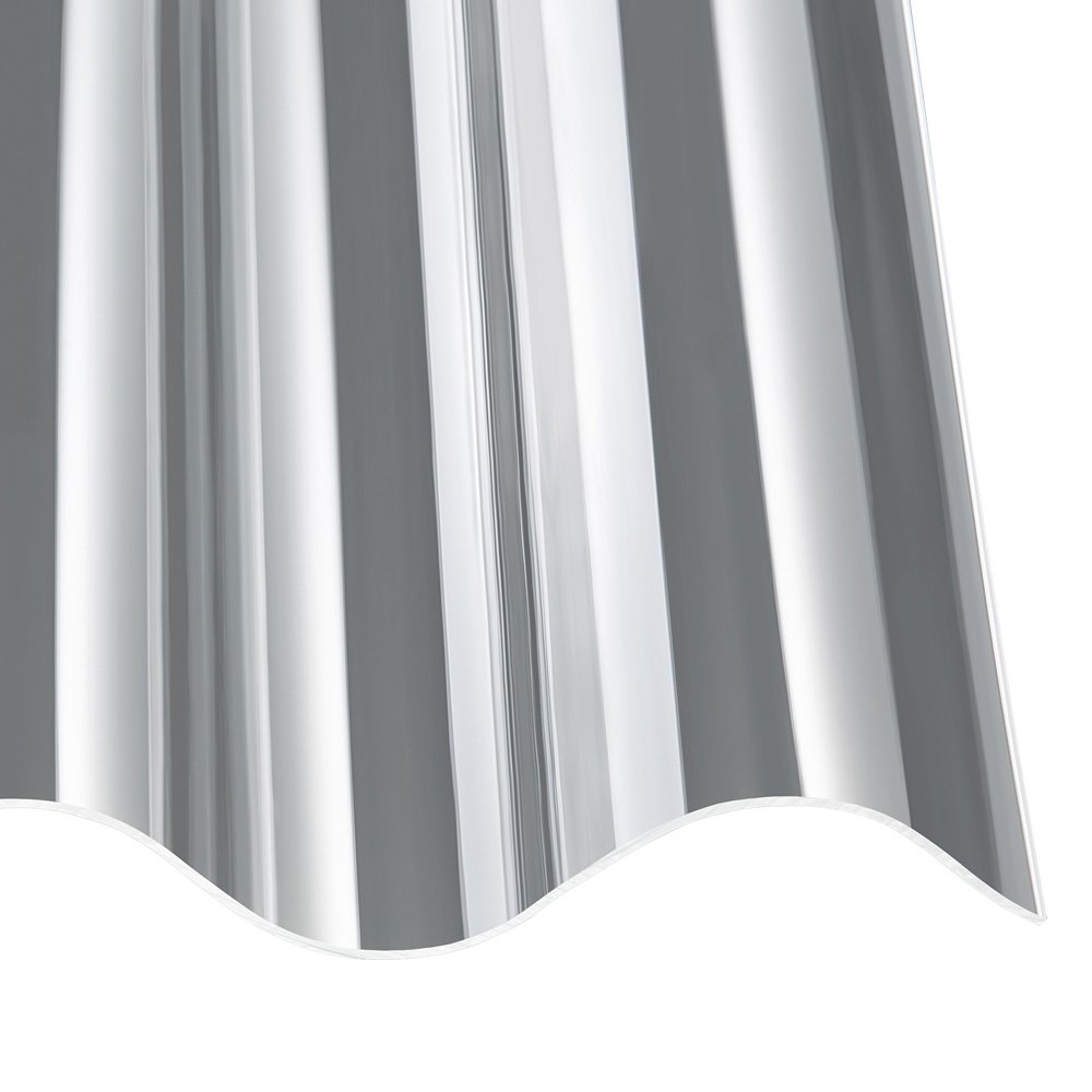 Acryl Wellplatten 3mm Sinus P5 177/51 glasklar - e-stegplatten