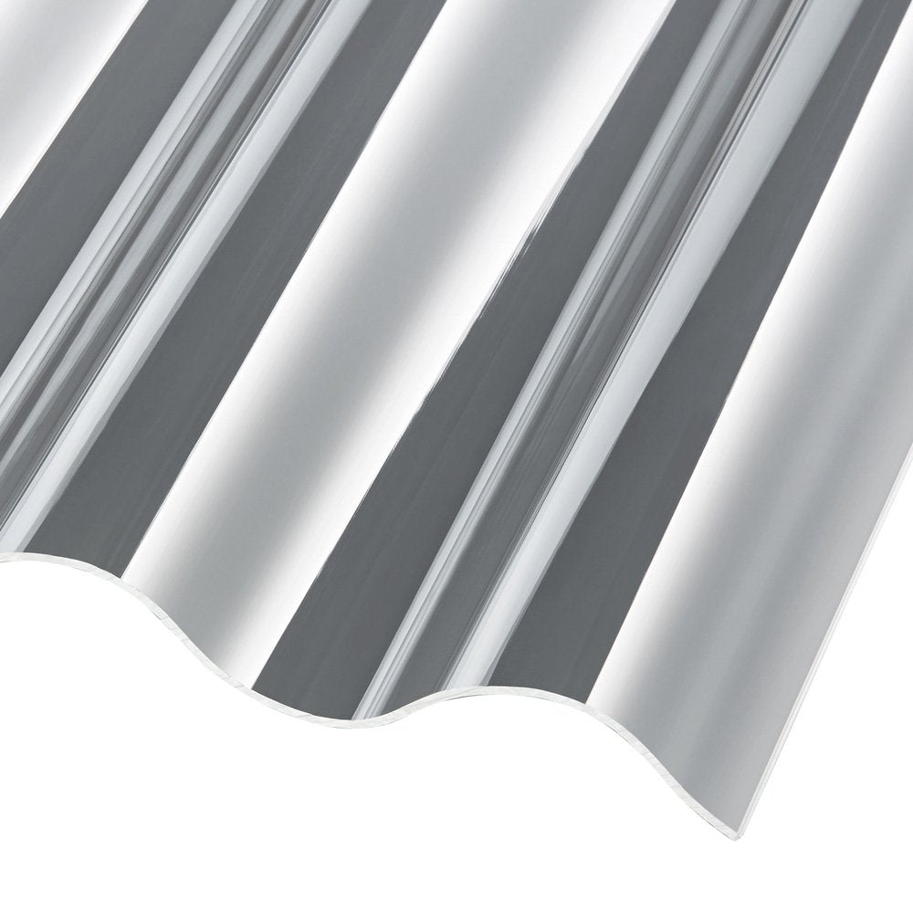 Acryl Wellplatten 3mm Sinus P8 130/30 glasklar - e-stegplatten