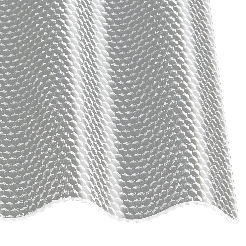 Wellplatten Polycarbonat 2,6 mm Wabenstruktur Sinus 76/18 klar/farblos - e-stegplatten