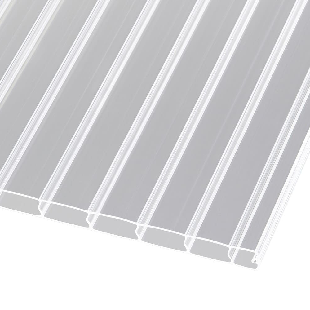 Doppelstegplatten 16mm Polycarbonat esthetics klar/farblos - e-stegplatten
