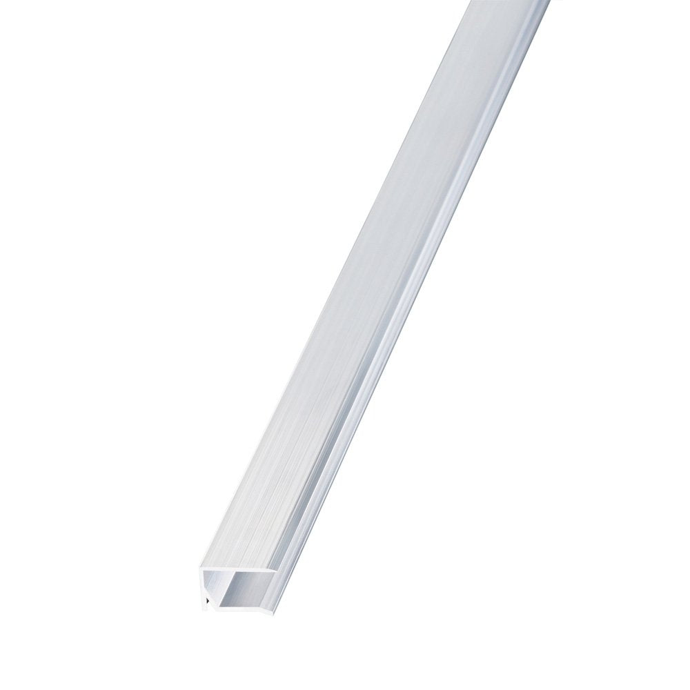 U-Profil Abschlussprofil Premium Alu pressblank für 10mm Stegplatten mit Tropfkante - e-stegplatten