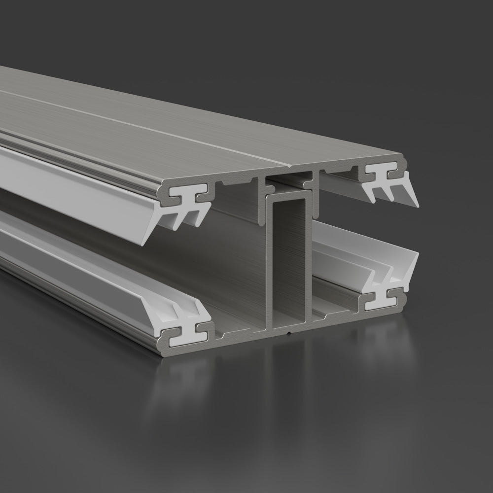 Doppelstegplatten Komplettset Polycarbonat 16mm X-Struktur klar/farblos inkl. Profile und Zubehör