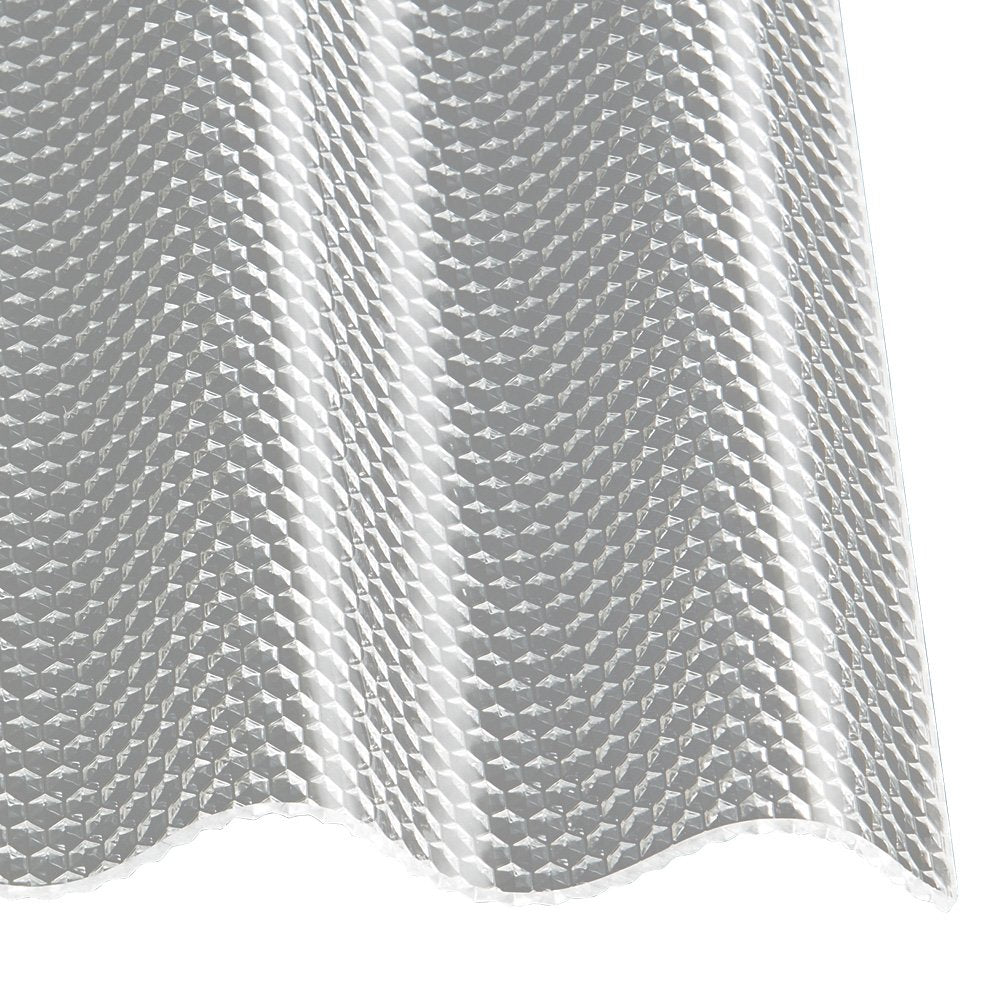 Acryl Wellplatten 3mm Wabenstruktur Sinus 76/18 klar - e-stegplatten
