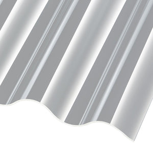 Acryl Wellplatten 1,5mm Sinus 76/18 glasklar