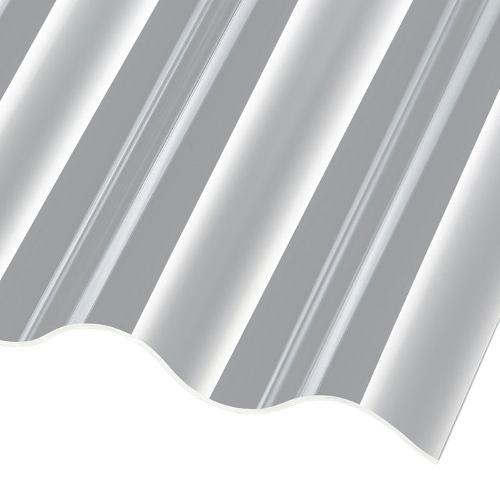 Acryl Wellplatten 1,5mm Sinus 76/18 glasklar