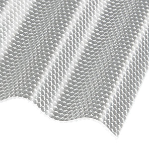 Wellplatten Polycarbonat 2,6 mm Wabenstruktur Sinus 76/18 klar/farblos