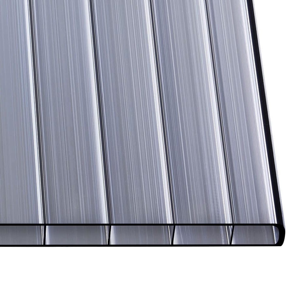 Doppelstegplatten 16mm Polycarbonat esthetics graphit - e-stegplatten