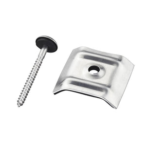 Kalottenset Trapez für Profil 70/18 und 76/18 auf Holz
