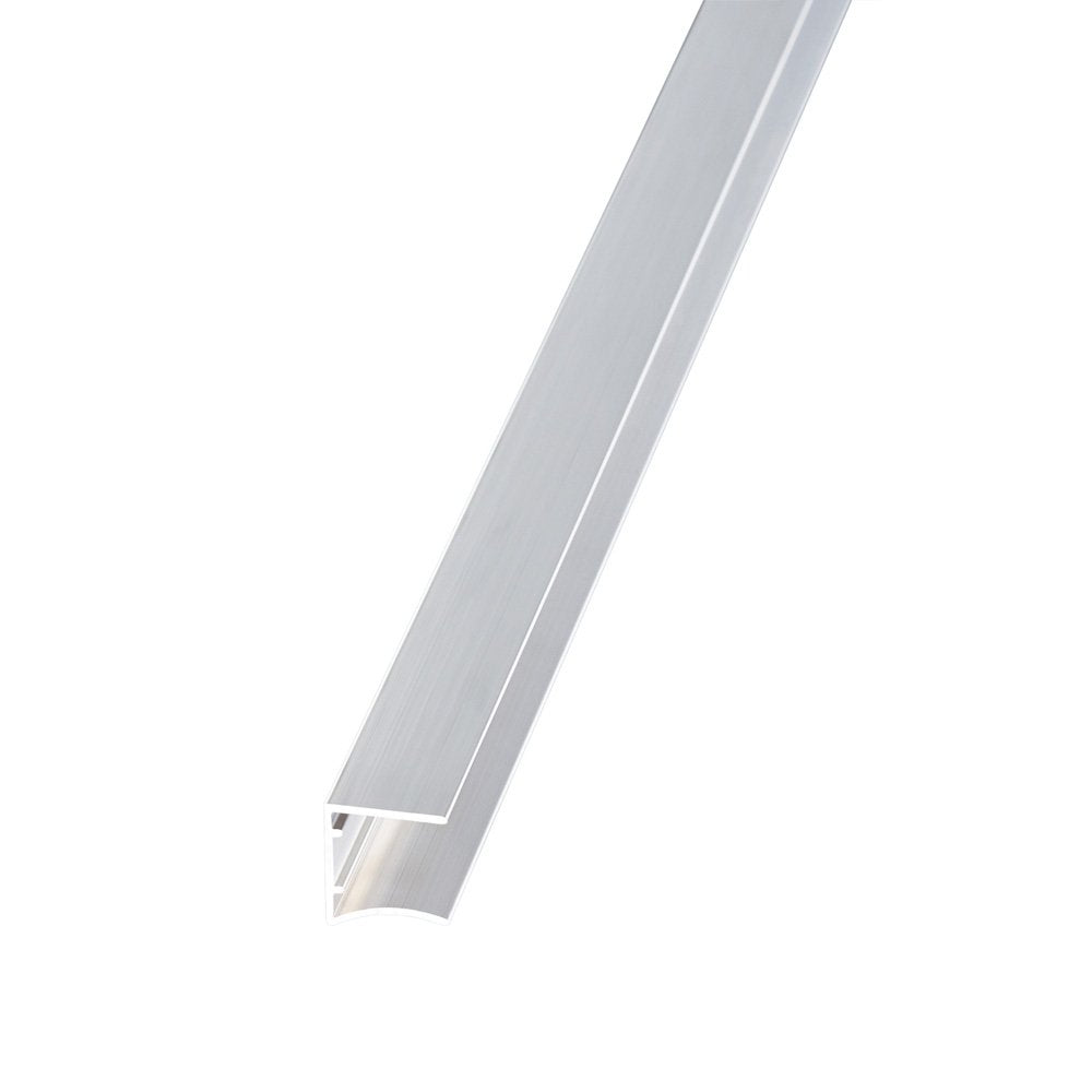 U-Profil Abschlussprofil Premium Alu pressblank für 16mm Stegplatten mit Tropfkante - e-stegplatten