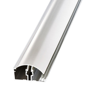 Randprofil Alu-Pvc 60 mm breit - für Stegplatten 16mm