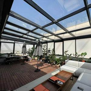 Skymove Einziehbare Glasdachsysteme mit Doppelverglasungsstruktur